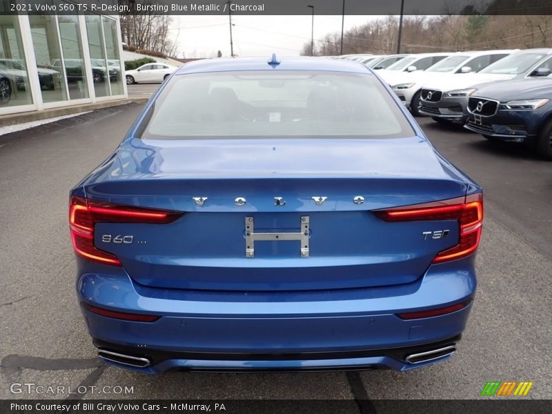 Bursting Blue Metallic / Charcoal 2021 Volvo S60 T5 R-Design