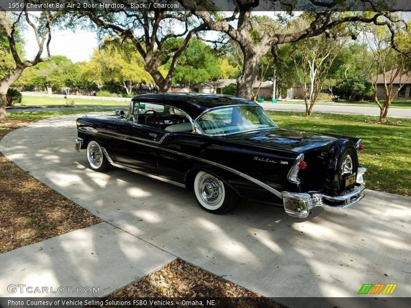 Black / Charcoal 1956 Chevrolet Bel Air 2 Door Hardtop