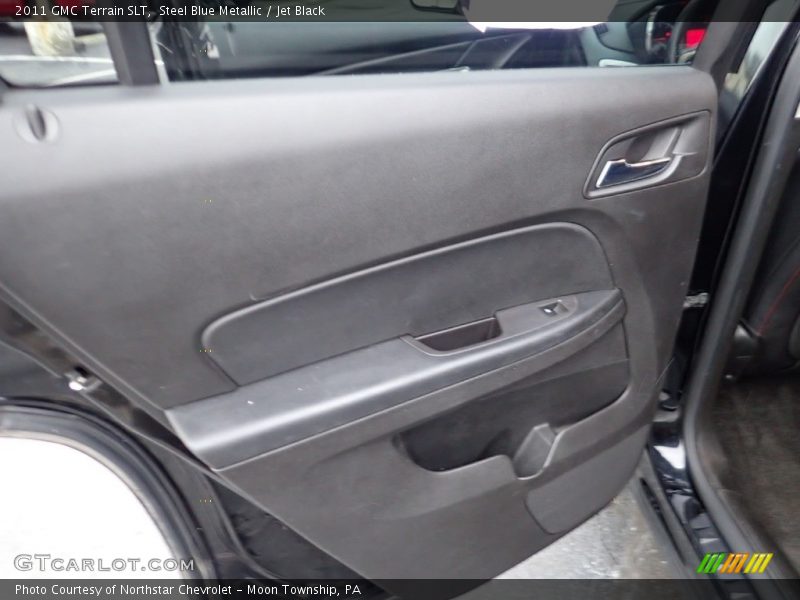 Steel Blue Metallic / Jet Black 2011 GMC Terrain SLT