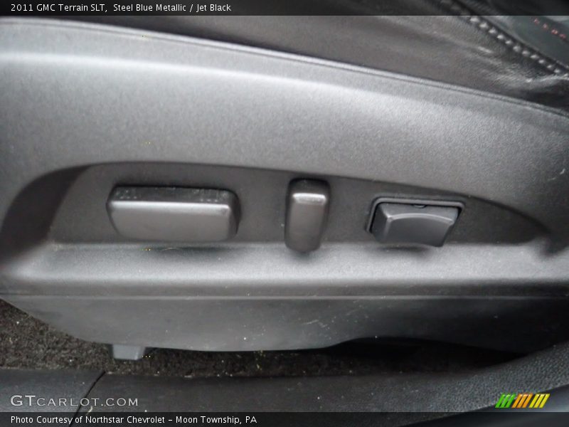 Steel Blue Metallic / Jet Black 2011 GMC Terrain SLT
