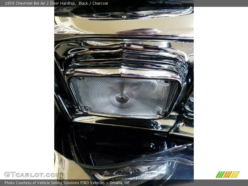 Black / Charcoal 1956 Chevrolet Bel Air 2 Door Hardtop