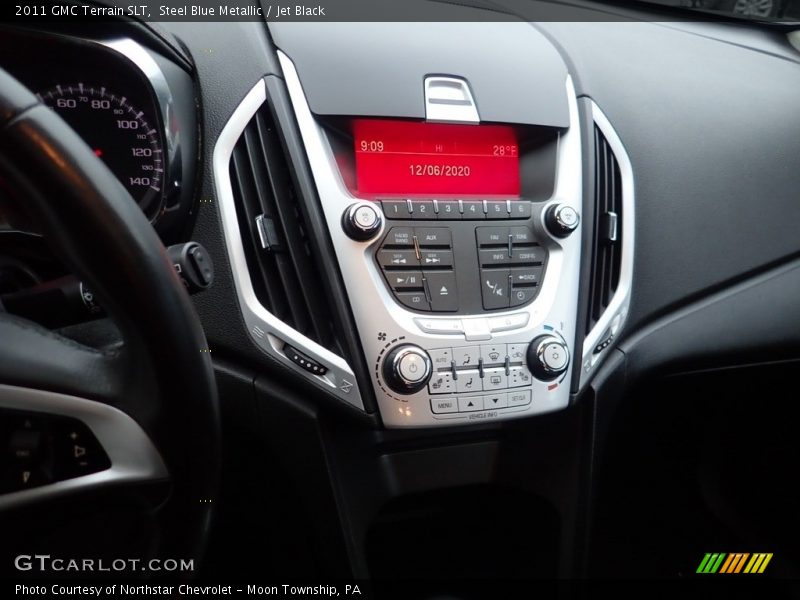 Steel Blue Metallic / Jet Black 2011 GMC Terrain SLT