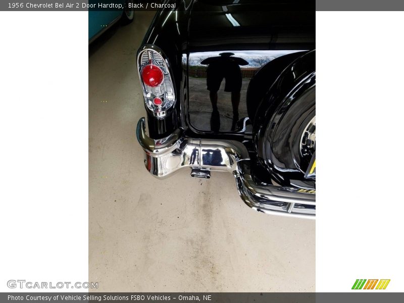 Black / Charcoal 1956 Chevrolet Bel Air 2 Door Hardtop