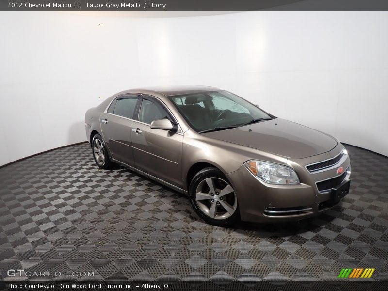 Taupe Gray Metallic / Ebony 2012 Chevrolet Malibu LT