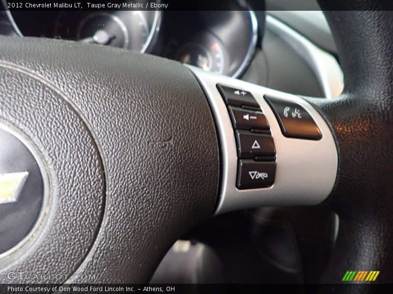 Taupe Gray Metallic / Ebony 2012 Chevrolet Malibu LT