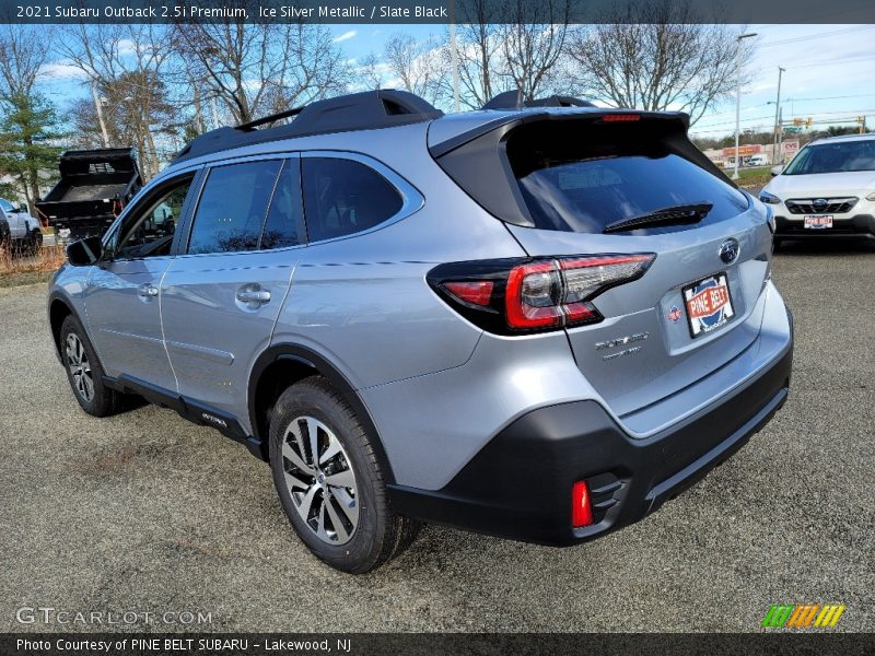 Ice Silver Metallic / Slate Black 2021 Subaru Outback 2.5i Premium