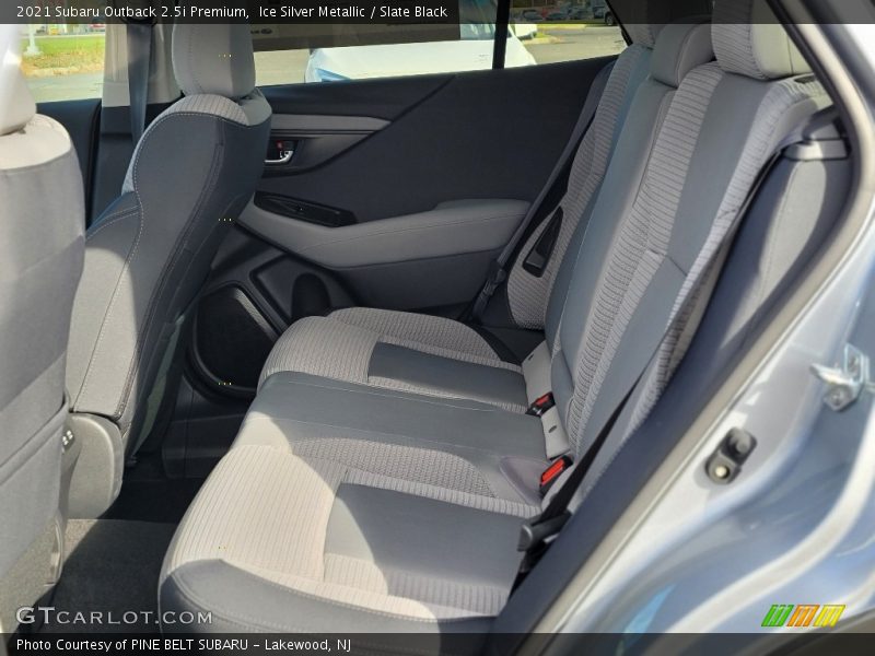 Rear Seat of 2021 Outback 2.5i Premium