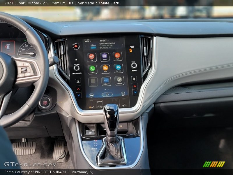 Controls of 2021 Outback 2.5i Premium