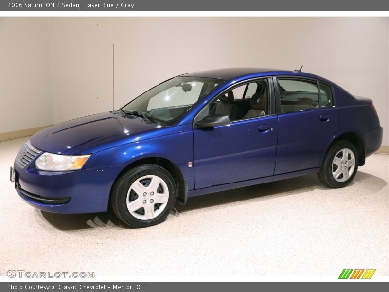 Laser Blue / Gray 2006 Saturn ION 2 Sedan