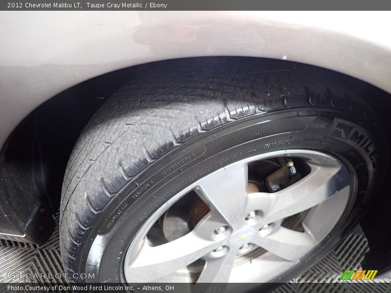 Taupe Gray Metallic / Ebony 2012 Chevrolet Malibu LT