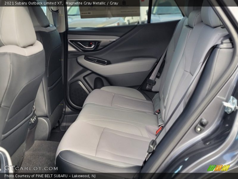 Rear Seat of 2021 Outback Limited XT