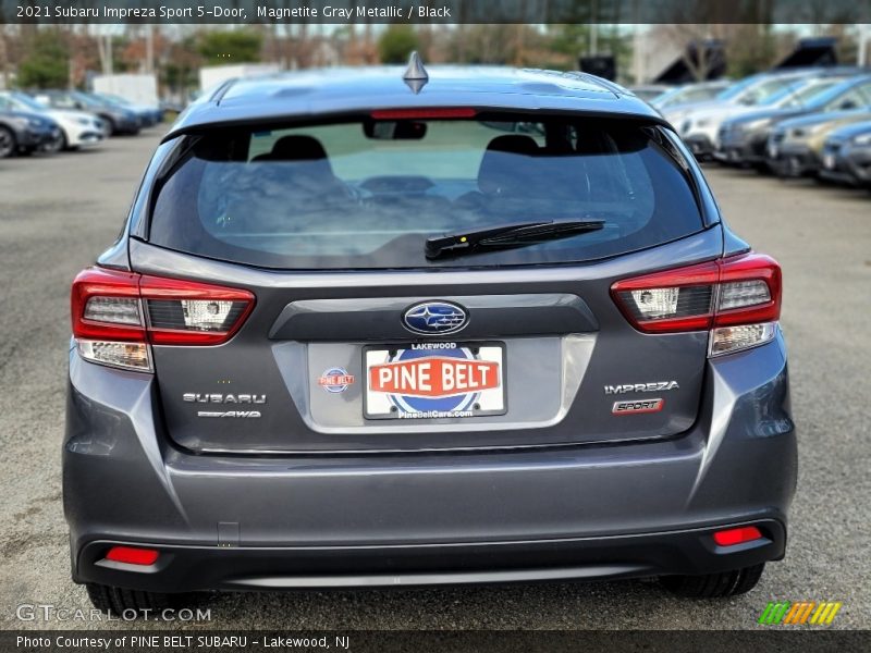 Magnetite Gray Metallic / Black 2021 Subaru Impreza Sport 5-Door