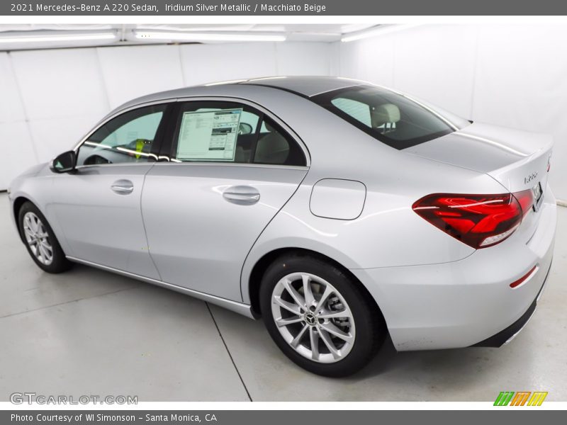 Iridium Silver Metallic / Macchiato Beige 2021 Mercedes-Benz A 220 Sedan