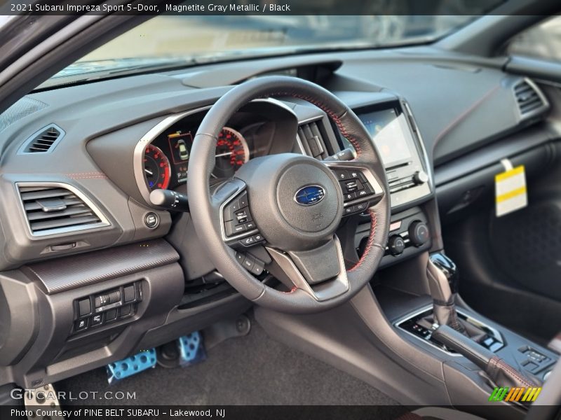 Magnetite Gray Metallic / Black 2021 Subaru Impreza Sport 5-Door