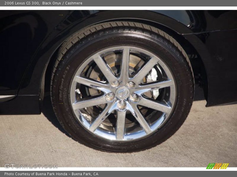 Black Onyx / Cashmere 2006 Lexus GS 300