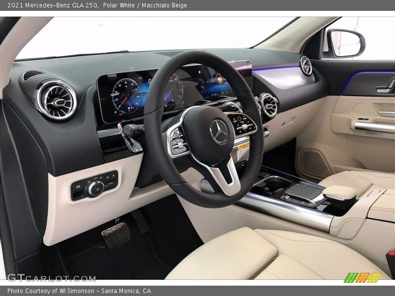 Polar White / Macchiato Beige 2021 Mercedes-Benz GLA 250