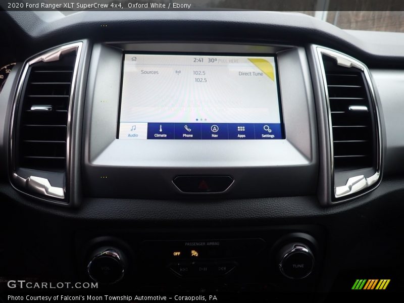 Oxford White / Ebony 2020 Ford Ranger XLT SuperCrew 4x4