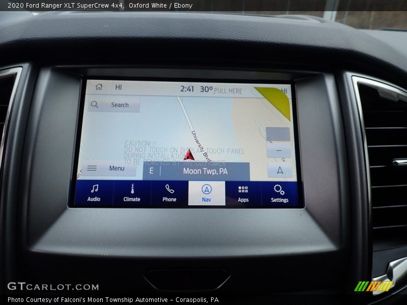 Oxford White / Ebony 2020 Ford Ranger XLT SuperCrew 4x4