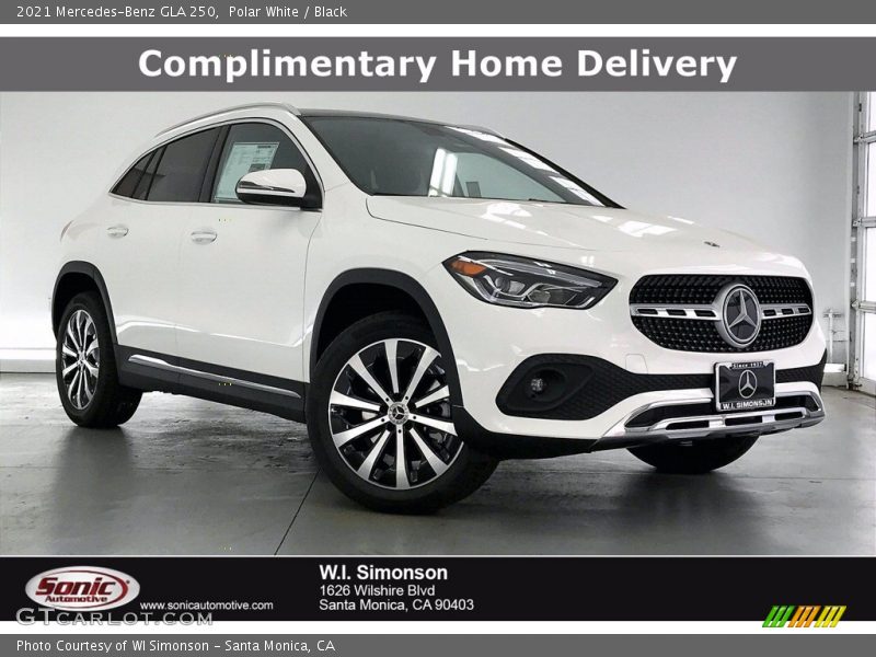 Polar White / Black 2021 Mercedes-Benz GLA 250