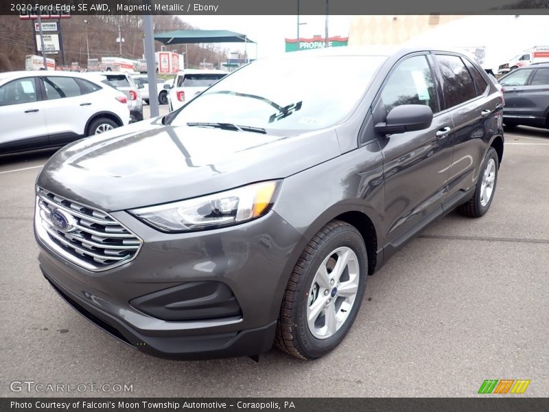 Magnetic Metallic / Ebony 2020 Ford Edge SE AWD