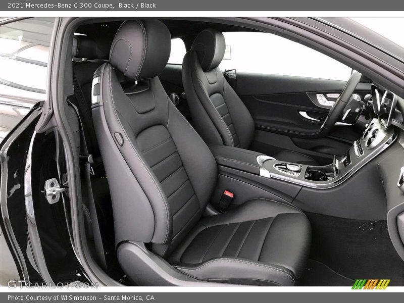 Black / Black 2021 Mercedes-Benz C 300 Coupe