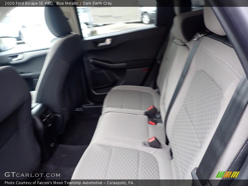 Blue Metallic / Dark Earth Gray 2020 Ford Escape SE 4WD
