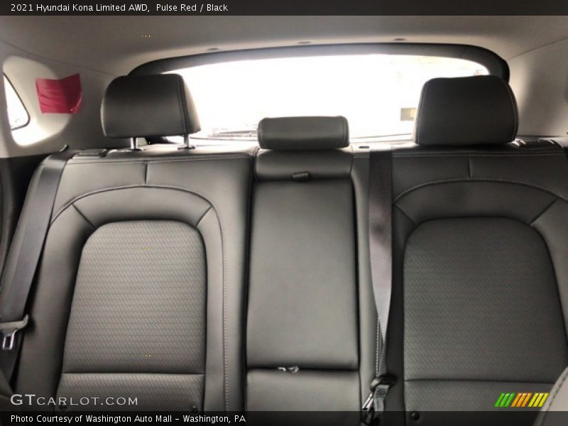Pulse Red / Black 2021 Hyundai Kona Limited AWD