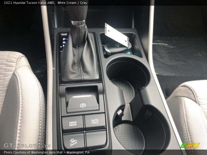White Cream / Gray 2021 Hyundai Tucson Value AWD