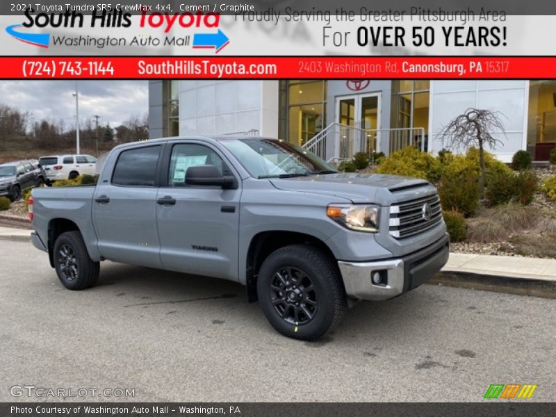 Cement / Graphite 2021 Toyota Tundra SR5 CrewMax 4x4
