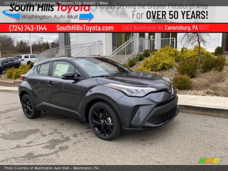 Magnetic Gray Metallic / Black 2021 Toyota C-HR Nightshade
