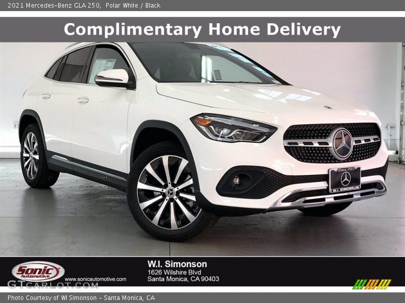 Polar White / Black 2021 Mercedes-Benz GLA 250