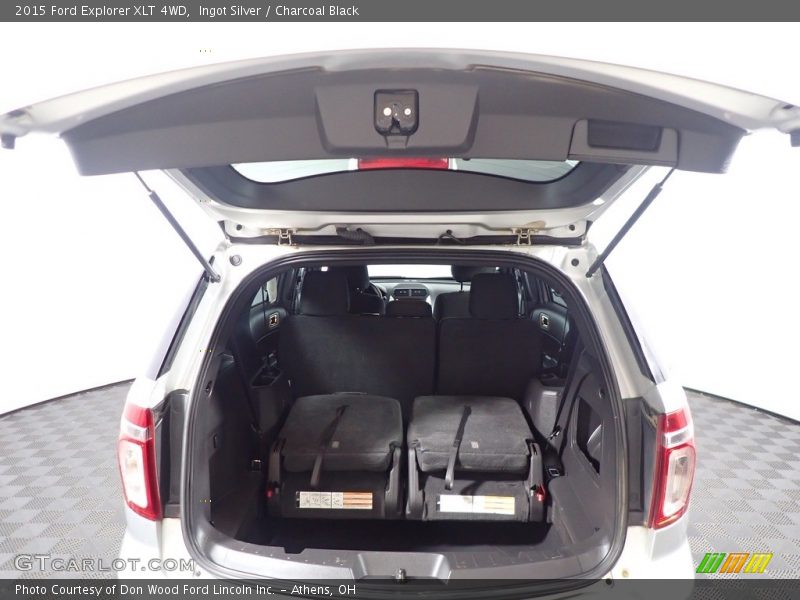 Ingot Silver / Charcoal Black 2015 Ford Explorer XLT 4WD