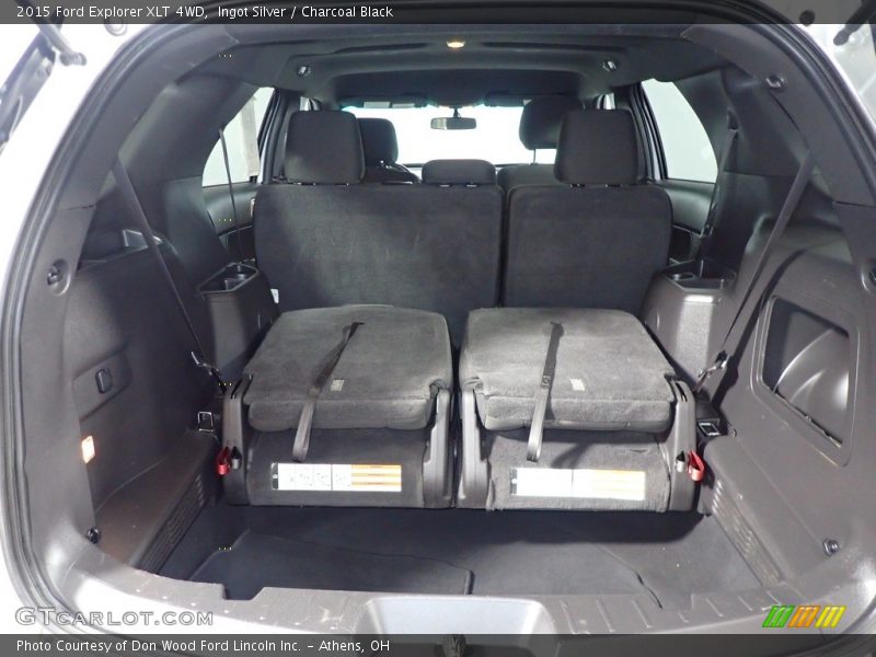 Ingot Silver / Charcoal Black 2015 Ford Explorer XLT 4WD