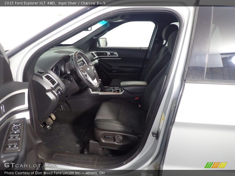 Ingot Silver / Charcoal Black 2015 Ford Explorer XLT 4WD