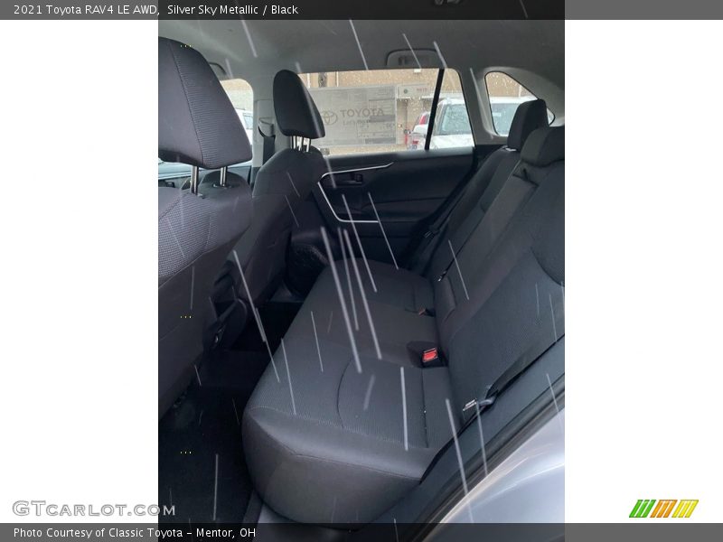 Silver Sky Metallic / Black 2021 Toyota RAV4 LE AWD
