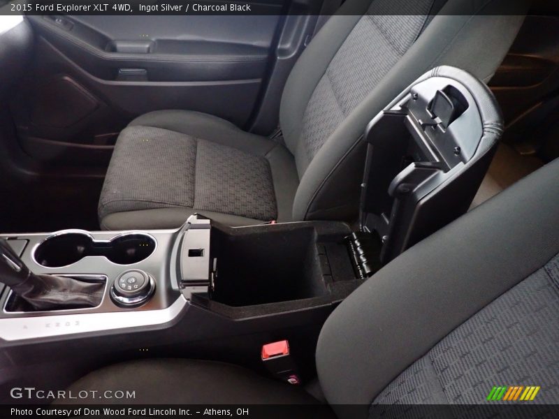 Ingot Silver / Charcoal Black 2015 Ford Explorer XLT 4WD