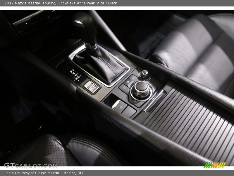 Snowflake White Pearl Mica / Black 2017 Mazda Mazda6 Touring