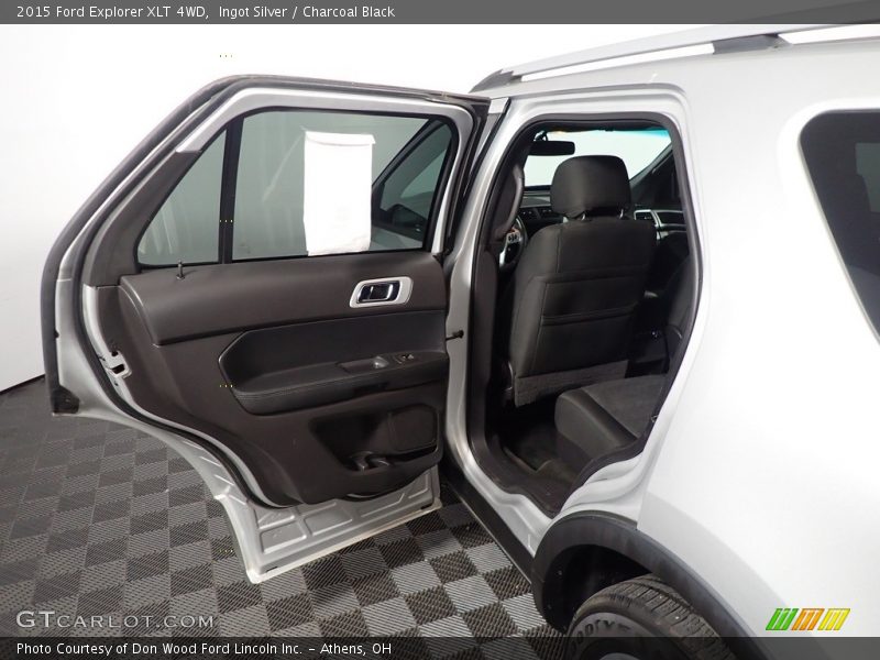 Ingot Silver / Charcoal Black 2015 Ford Explorer XLT 4WD