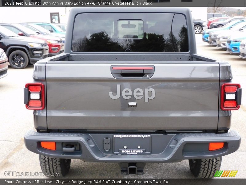 Granite Crystal Metallic / Black 2021 Jeep Gladiator 80th Anniversary Edition 4x4