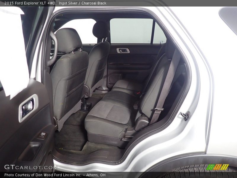 Ingot Silver / Charcoal Black 2015 Ford Explorer XLT 4WD