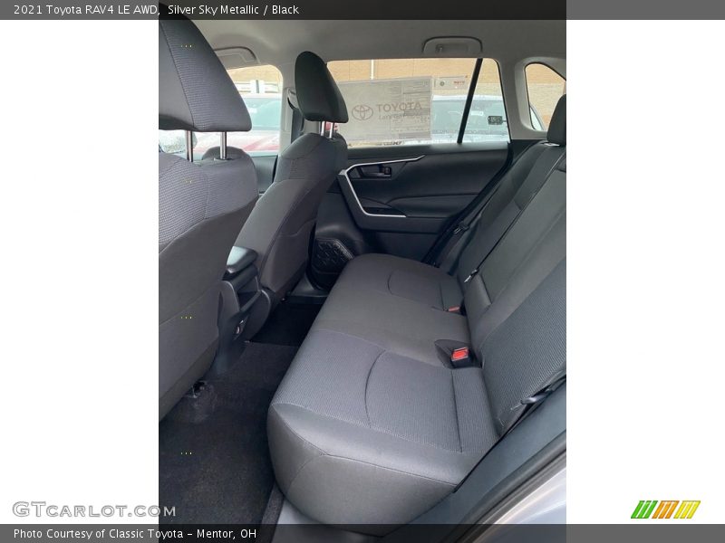 Silver Sky Metallic / Black 2021 Toyota RAV4 LE AWD