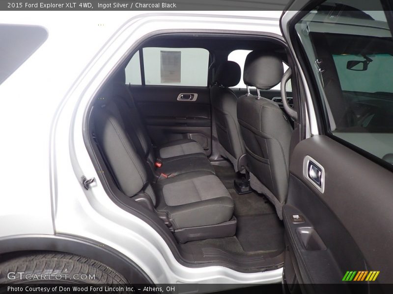 Ingot Silver / Charcoal Black 2015 Ford Explorer XLT 4WD