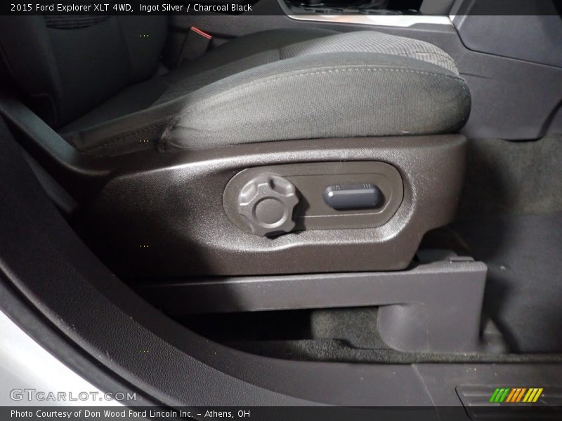 Ingot Silver / Charcoal Black 2015 Ford Explorer XLT 4WD