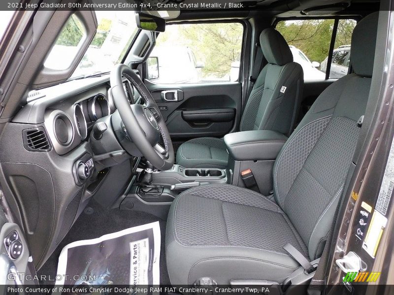 Granite Crystal Metallic / Black 2021 Jeep Gladiator 80th Anniversary Edition 4x4
