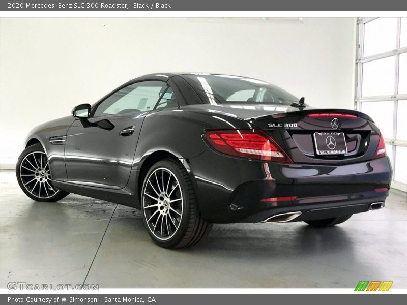 Black / Black 2020 Mercedes-Benz SLC 300 Roadster