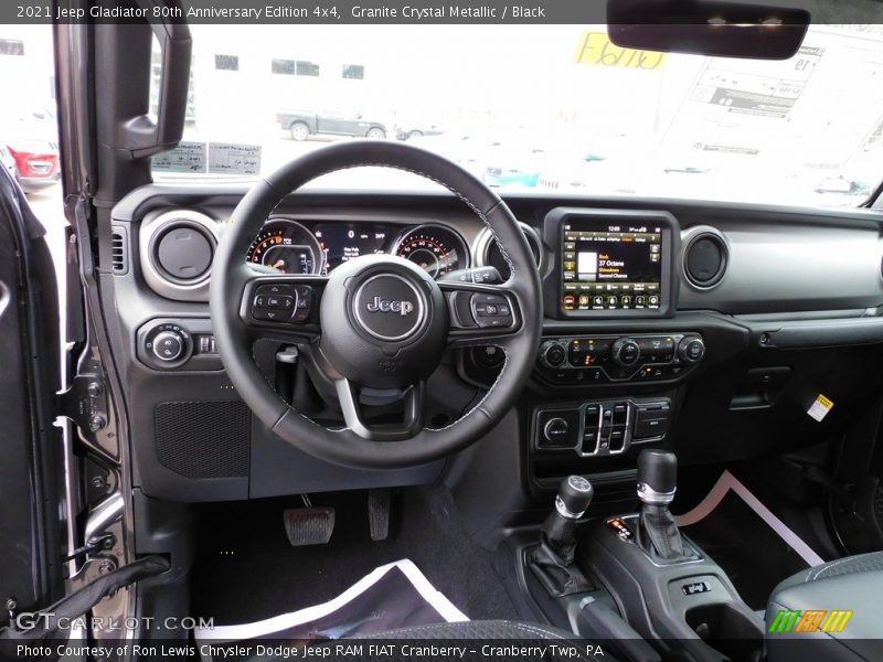 Granite Crystal Metallic / Black 2021 Jeep Gladiator 80th Anniversary Edition 4x4