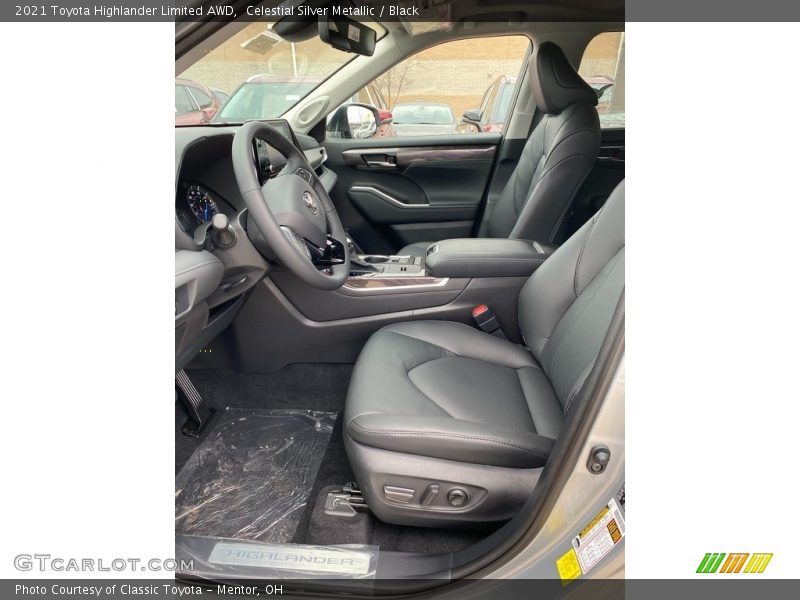 Celestial Silver Metallic / Black 2021 Toyota Highlander Limited AWD