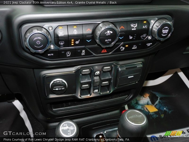 Granite Crystal Metallic / Black 2021 Jeep Gladiator 80th Anniversary Edition 4x4