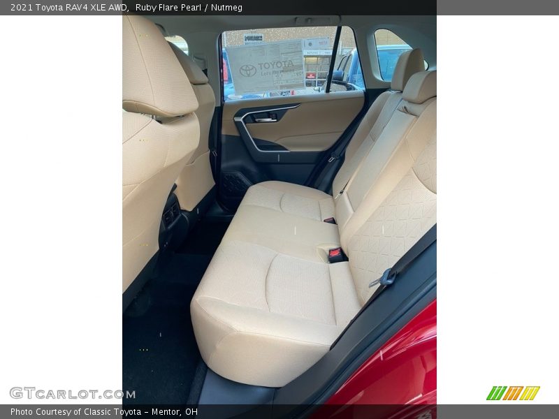 Ruby Flare Pearl / Nutmeg 2021 Toyota RAV4 XLE AWD