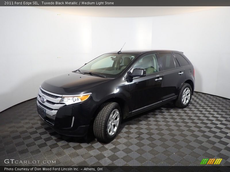 Tuxedo Black Metallic / Medium Light Stone 2011 Ford Edge SEL